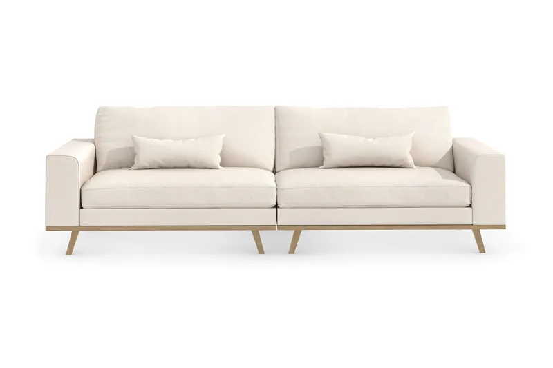 Copenhagen 4-seters Stoffsofa - Beige - Møbler - Sofaer - 4 seter sofa