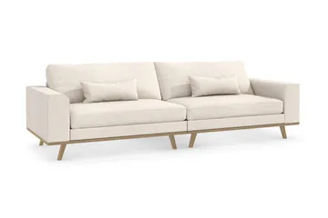 Copenhagen 4-seters Stoffsofa - Beige - Møbler - Sofaer - 4 seter sofa