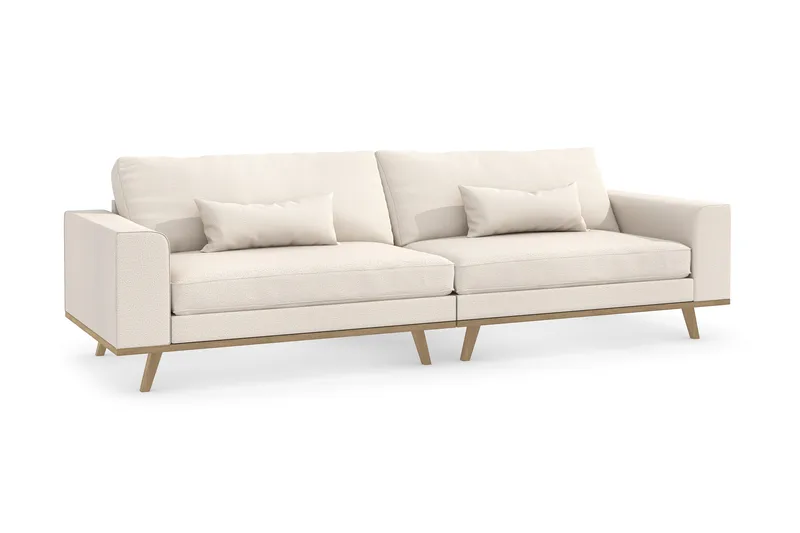 Copenhagen 4-seters Stoffsofa - Beige - Møbler - Sofaer - 4 seter sofa