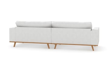 Copenhagen 4-seters Stoffsofa - Hvit - Møbler - Sofaer - 4 seter sofa