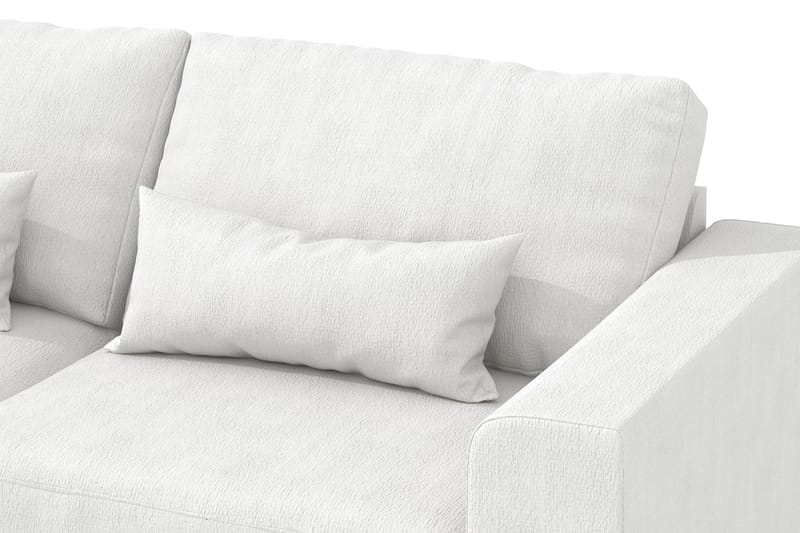 Copenhagen 4-seters Stoffsofa - Hvit - Møbler - Sofaer - 4 seter sofa