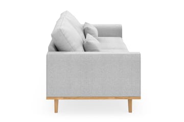 Copenhagen 4-seters Stoffsofa - Lys grå - Møbler - Sofaer - 4 seter sofa