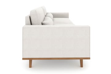 Copenhagen 4-seters Stoffsofa - Lys grå - Møbler - Sofaer - 4 seter sofa