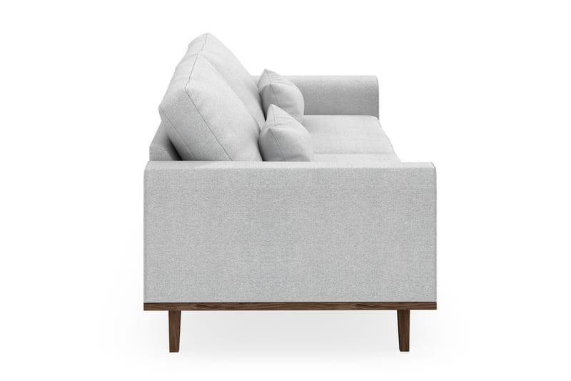 Copenhagen 4-seters Stoffsofa - Lys grå - Møbler - Sofaer - 4 seter sofa