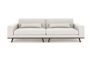 Copenhagen 4-seters Stoffsofa - Lys grå - Møbler - Sofaer - 4 seter sofa