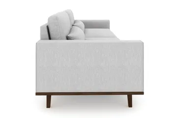 Copenhagen 4-seters Stoffsofa - Lys grå - Møbler - Sofaer - 4 seter sofa