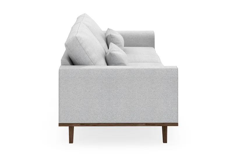 Copenhagen 4-seters Stoffsofa - Lys grå - Møbler - Sofaer - 4 seter sofa