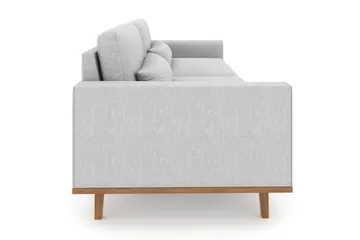 Copenhagen 4-seters Stoffsofa - Lys grå - Møbler - Sofaer - 4 seter sofa