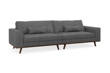 Copenhagen 4-seters Stoffsofa - Mørk grå - Møbler - Sofaer - 4 seter sofa