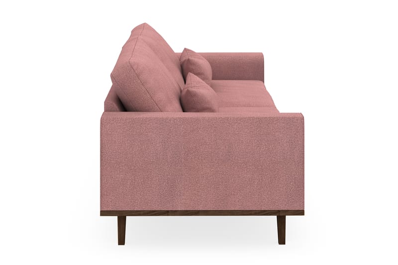 Copenhagen 4-seters Stoffsofa - Rosa - Møbler - Sofaer - 4 seter sofa