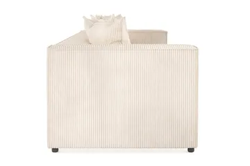 Cubo 4-seters Dyp Modulsofa i Manchester - Beige - Møbler - Sofaer - 4 seter sofa