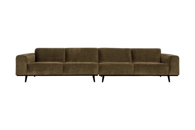 Deansh 4-seters Sofa XL - Brun - Møbler - Sofaer - 4 seter sofa