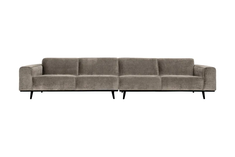 Deansh 4-seters Sofa XL, Mørkebeige