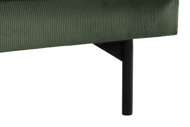 Menard 3-seters Dyp Manchestersofa - Grønn - Møbler - Sofaer - 3 seter sofa