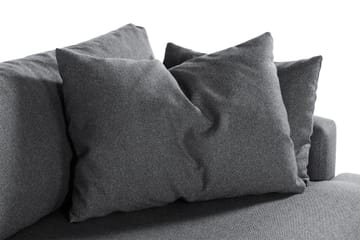 Menard 3-seters Dyp Stoffsofa - Mørk grå - Møbler - Sofaer - 3 seter sofa