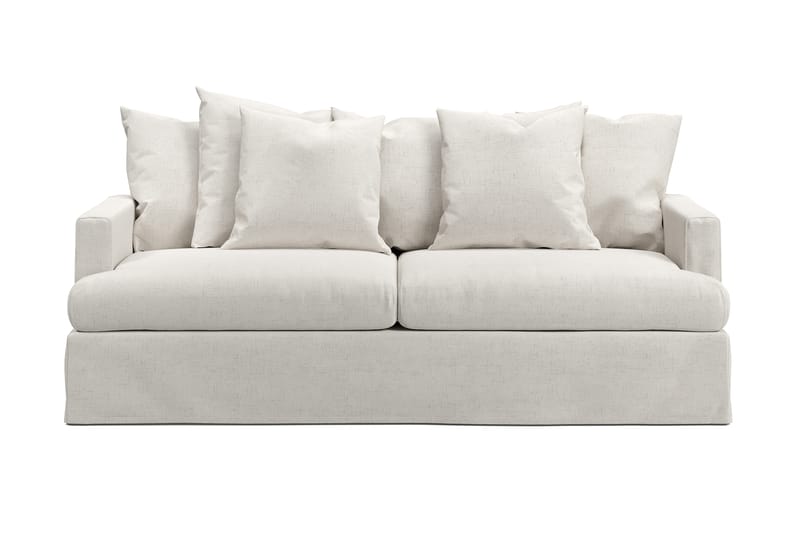 Menard 3-seters Stoffsofa - Beige - Møbler - Sofaer - 3 seter sofa