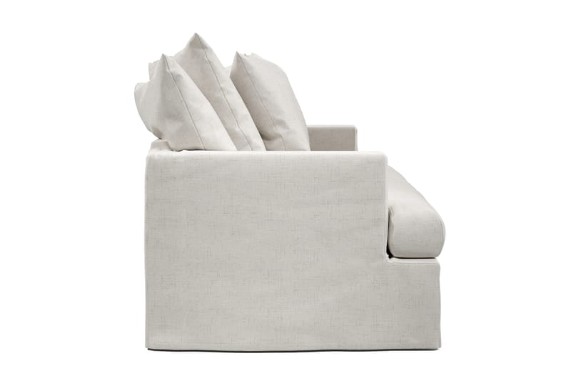 Menard 3-seters Stoffsofa - Beige - Møbler - Sofaer - 3 seter sofa