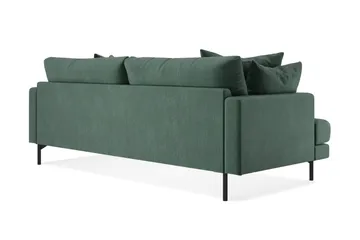 Menard 4-seters Dyp Fløyelssofa - Mørk grønn - Møbler - Sofaer - 4 seter sofa