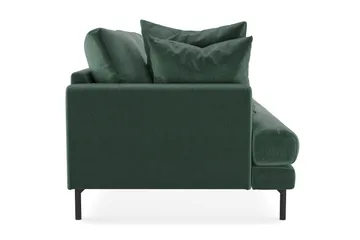 Menard 4-seters Dyp Fløyelssofa - Mørk grønn - Møbler - Sofaer - 4 seter sofa