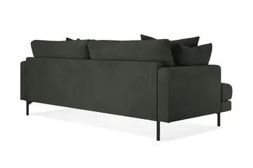 Menard 4-seters Dyp Manchestersofa - Mørk grønn - Møbler - Sofaer - 4 seter sofa