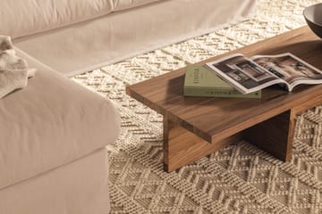 Menard 4-seters Dyp Stoffsofa - Beige - Møbler - Sofaer - 4 seter sofa