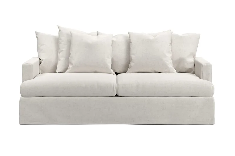 Menard 4-seters Dyp Stoffsofa - Beige - Møbler - Sofaer - 4 seter sofa