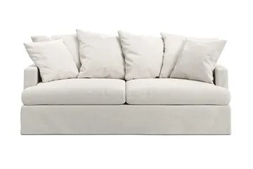 Menard 4-seters Dyp Stoffsofa - Beige - Møbler - Sofaer - 4 seter sofa