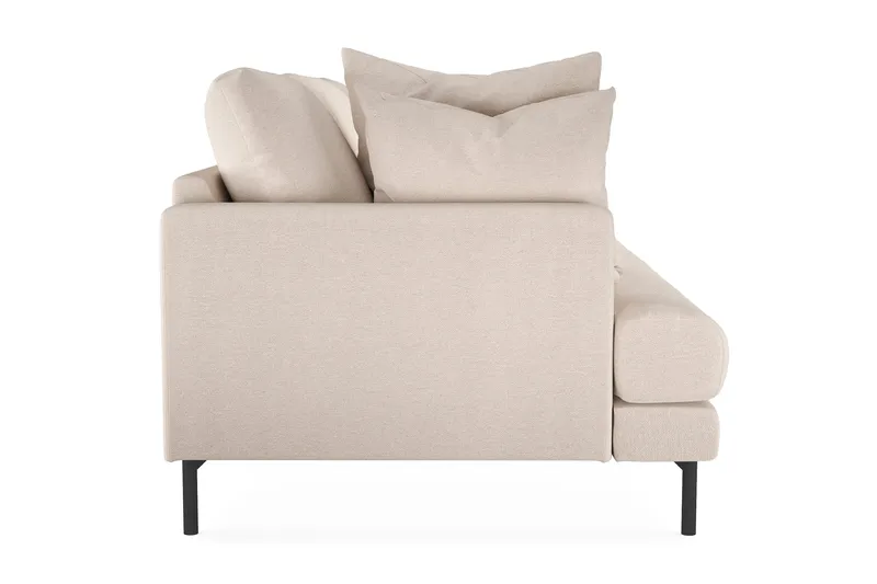 Menard 4-seters Dyp Stoffsofa - Beige - Møbler - Sofaer - 4 seter sofa