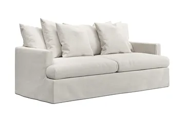Menard 4-seters Dyp Stoffsofa - Beige - Møbler - Sofaer - 4 seter sofa