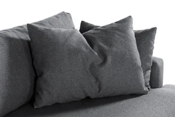 Menard 4-seters Dyp Stoffsofa - Mørk grå - Møbler - Sofaer - 4 seter sofa