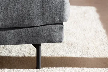 Menard 4-seters Dyp Stoffsofa - Mørk grå - Møbler - Sofaer - 4 seter sofa