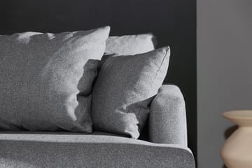 Menard 4-seters Stoffsofa - Grå - Møbler - Sofaer - 4 seter sofa