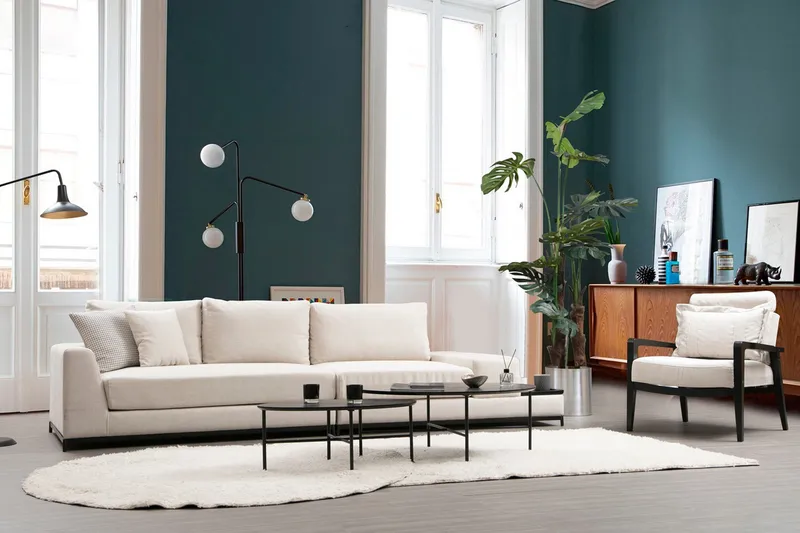 Mezonzo 4-seter Sofa - Beige - Møbler - Sofaer - 4 seter sofa