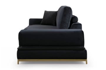 Mezonzo 4-seter Sofa - Svart - Møbler - Sofaer - 4 seter sofa