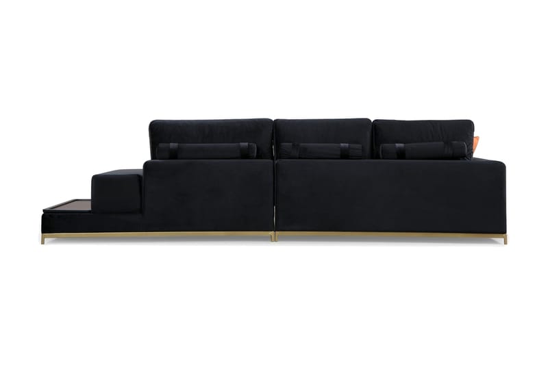 Mezonzo 4-seter Sofa - Svart - Møbler - Sofaer - 4 seter sofa