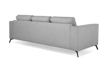 Ocean Lyx 3-seters Stoffsofa - Grå - Møbler - Sofaer - 4 seter sofa