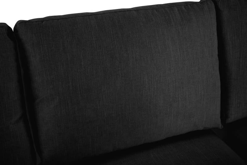 Ocean Lyx 4-seter Stoffsofa - Svart - Møbler - Sofaer - 4 seter sofa