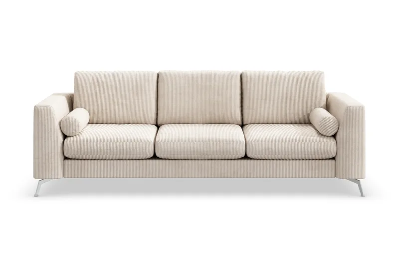 Ocean Lyx 4-seters Manchestersofa, Beige