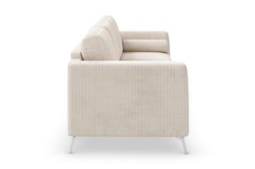 Ocean Lyx 4-seters Manchestersofa - Beige - Møbler - Sofaer - 4 seter sofa