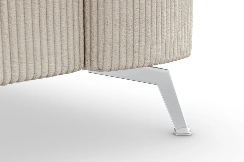 Ocean Lyx 4-seters Manchestersofa - Beige - Møbler - Sofaer - 4 seter sofa