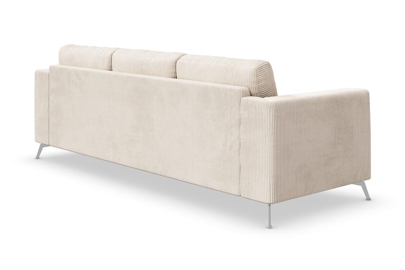 Ocean Lyx 4-seters Manchestersofa - Beige - Møbler - Sofaer - 4 seter sofa