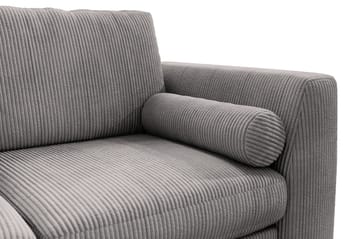 Ocean Lyx 4-seters Manchestersofa - Mørk grå - Møbler - Sofaer - 4 seter sofa