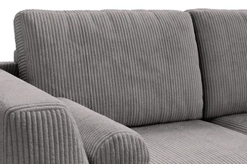 Ocean Lyx 4-seters Manchestersofa - Mørk grå - Møbler - Sofaer - 4 seter sofa