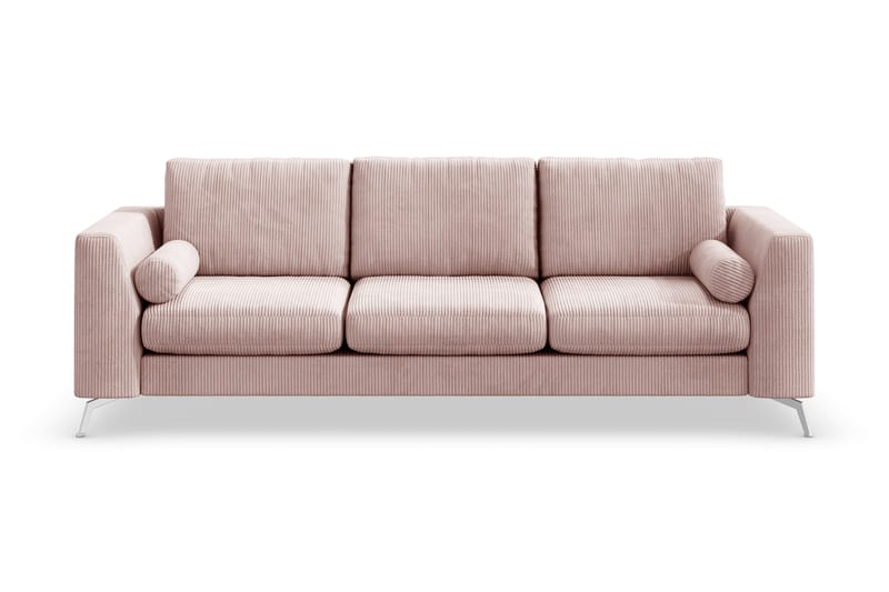 Ocean Lyx 4-seters Manchestersofa, Rosa