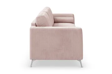 Ocean Lyx 4-seters Manchestersofa - Rosa - Møbler - Sofaer - 4 seter sofa