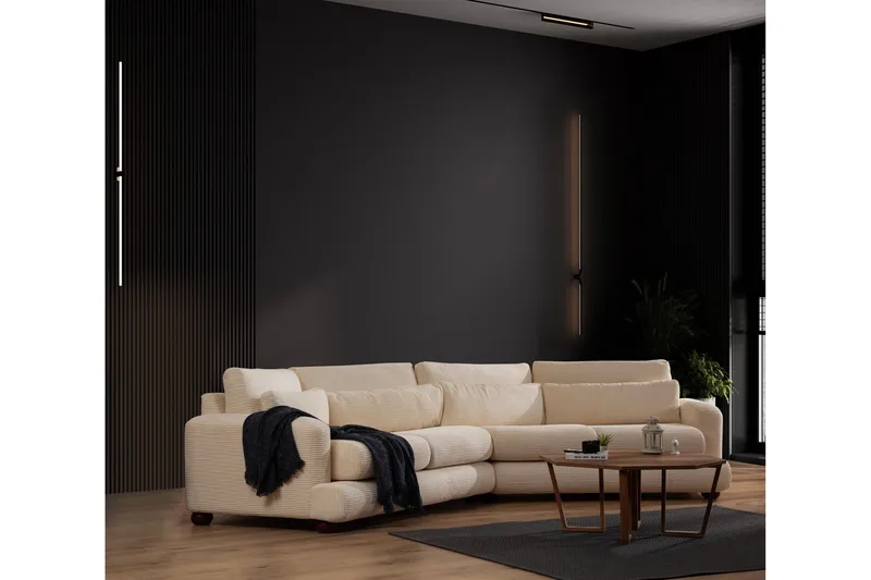 Relento Buet Sofa 4-seter - Beige - Møbler - Sofaer - 4 seter sofa