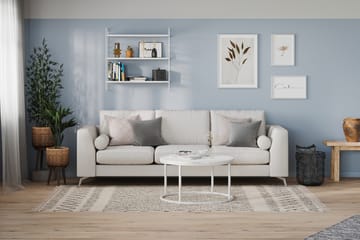 Sofa Friday Lyx 4-seter - Linbeige - Møbler - Sofaer - 4 seter sofa