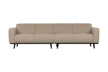 Statement 4-seters Sofa - Beige - Møbler - Sofaer - 4 seter sofa