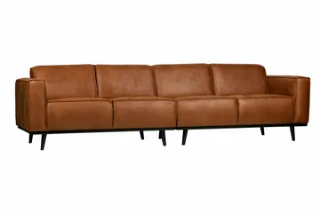 Statement 4-seters Sofa - Konjakk - Møbler - Sofaer - 4 seter sofa