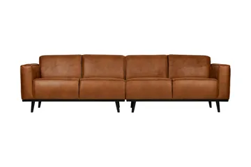 Statement 4-seters Sofa - Konjakk - Møbler - Sofaer - 4 seter sofa